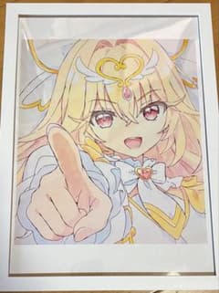 キュアアルカナ 手描きイラスト ファンアート フレーム付きのサムネイル