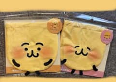 えもじの子（仮）　ぬいぐるみ巾着①+② 2点セットのサムネイル