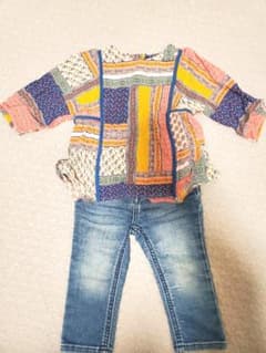 ザラベイビー　トップス　80 女の子のサムネイル