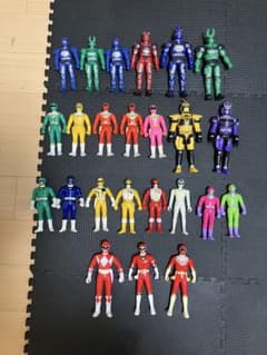戦隊ヒーロー フィギュアセット 24体のサムネイル