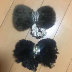 ファーリボン　シュシュのサムネイル