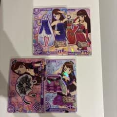 アイカツアンコール　スパイシーアゲハ　紫吹蘭　Rカード4 枚セットのサムネイル
