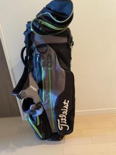 Titleist スタンドキャディバッグ 黒/グレー/緑のサムネイル