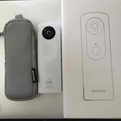RICOH theta m15 全天球カメラ WHITE 白のサムネイル