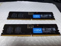 Crucial DDR5-4800 8GBX2(16GB） メモリ セット - メルカリ