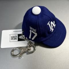 新品）大谷 翔平 NEW ERA ドジャース キャップ キーホルダー #17