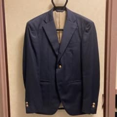 紺ブレ　ブレザー　麻布テーラー　金ボタンのサムネイル