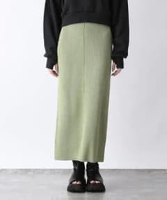 JEANASIS メランジニットスカート 新品のサムネイル