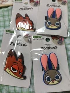 ズートピア　ラバークリップ　未開封のサムネイル