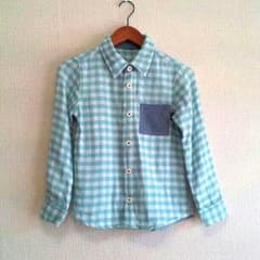 専用* GITA  チェックシャツ  ベルメゾンのサムネイル