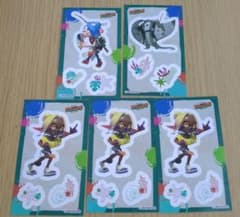 セブンイレブンスプラトゥーン レイダース ステッカー フウカ ウツホ マンタローのサムネイル