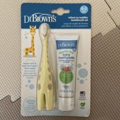 【新品】Dr.Brown's ベビートゥースブラシセット 0-3歳のサムネイル