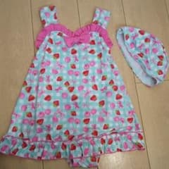 水着 女の子 ワンピース120のサムネイル