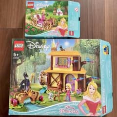 LEGO レゴ　ディズニープリンセス　オーロラ姫　43188 43173 セットのサムネイル