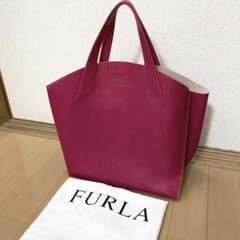 FURLA フルラ トートバッグ ユッカ ピンクのサムネイル