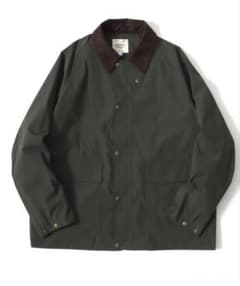 【極美品】Lazar HuntingJacket カーキ•ブラウン襟コーデュロイのサムネイル