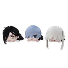 黒執事 寄宿学校編 寝そべりぬいぐるみ 全3種 セバスチャン シエル 葬儀屋