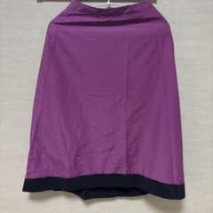 Droite lautreamont フレアスカート パープルのサムネイル