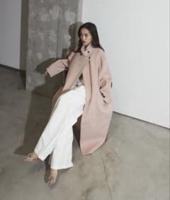 ANDREA&Co ペールウールコート - メルカリ