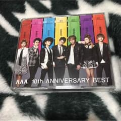 AAA  10thアニバ   CD3+DVD BOXのサムネイル
