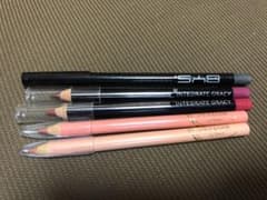 リップライナー色々　セザンヌ、インテグレート、BYS 計5本セットのサムネイル