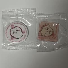 치이카와 쿠라 스시 콜라보레이션 캔 배지 마그넷 2점 세트
