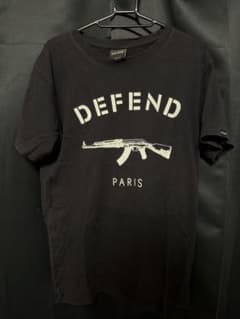 DEFEND PARIS 티셔츠 블랙