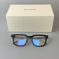 GENTLE MONSTER スクエアメガネ ブラック zin - メルカリ