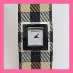 未使用】BURBERRY バーバリー ノバチェック レディース腕時計 稼働品