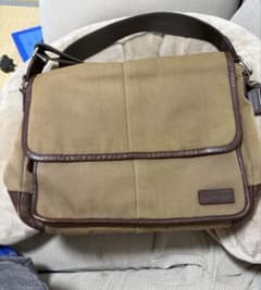 COACH コーチ メッセンジャーバッグ キャンバス×レザー F70677のサムネイル