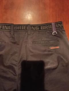 BRIEFING GOLF ハーフパンツ ブラックサイズMのサムネイル
