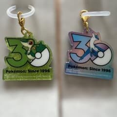 ポケモン 30周年 ポケチャーム　ラティオス　ツタージャセットのサムネイル