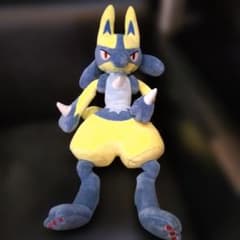 ポケモン めちゃもふぐっとぬいぐるみ 黄色いルカリオ - メルカリ