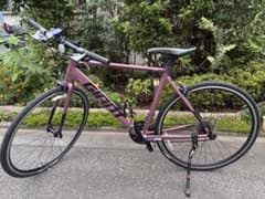 室内保管美品2023年GIANT クロスバイク 本体　スタンド付きジャイアント 室内保管美品2023年GIANT クロスバイク 本体 スタンド付きジャイアント