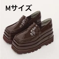 darich ダーリッチ エナメルプラットフォームローファー Mサイズ