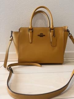COACH 2WAY ショルダーバッグ マスタードのサムネイル