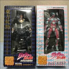超像可動 ジョジョ 東方仗助＆クレイジー·ダイヤモンド セット 開封品のサムネイル