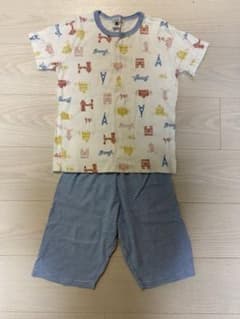 【美品】PETIT BATEAU プチバトー　キッズ 半袖パジャマ上下のサムネイル