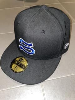 限定 stussy×new era Sロゴ コラボ キャップ 帽子のサムネイル