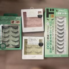 つけまつげ 4種セット Eyemony Dinty ドンキのサムネイル