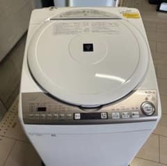 即購入可⭕️美品⭕️SHARP 縦型洗濯機 ES-TX8DKS 8.0kg - メルカリ