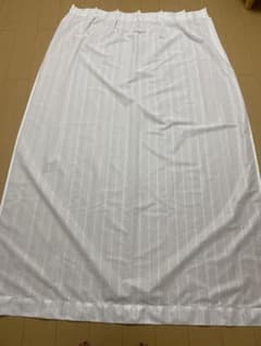 レースカーテン　ホワイト　100×208×2枚のサムネイル