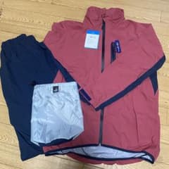 ワークマン　レインスーツ　 レインウェア　上下セット　レディースLサイズのサムネイル
