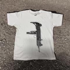 Tシャツ ストリート ドリル 銃 UZI swagグランジ HIPHOPのサムネイル