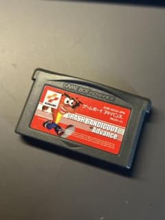 ⁠【動作未確認】クラッシュ・バンディクー アドバンス GBA ソフト ジャンク⁠のサムネイル