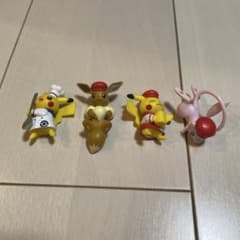 【ポケモンカフェ】ポケモン フィギュアセット ピカチュウ イーブイ ミュウのサムネイル