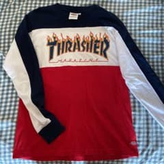 thrasher&dickies コラボ　ロンT Tシャツのサムネイル