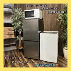 東京23区配送無料✨家電3点セット 冷蔵庫 洗濯機 電子レンジ 美品