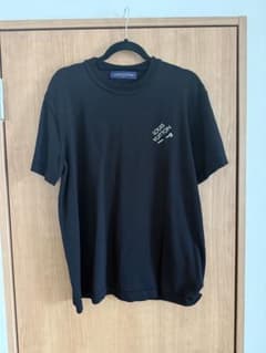 ルイ ヴィトン 23SS 刺繍シグネチャーロゴ tシャツ 黒L 美品 - メルカリ