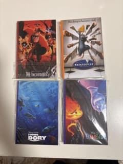 Disney Pixar Happyくじ ポストカードブック 4冊のサムネイル